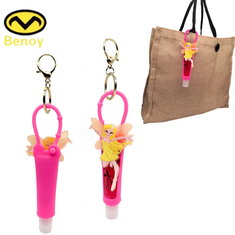 Bow Lip Gloss Holder Keychain – Travel-Friendly & Cute|lip gloss holder key ring,lip balm holder key ring,lip balm holder keychain 3d print,bow lip gloss holder keychain